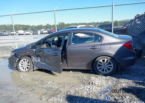 2012 Honda Civic Ex из США, поврежденный, VIN 19XFB2F83CE060153